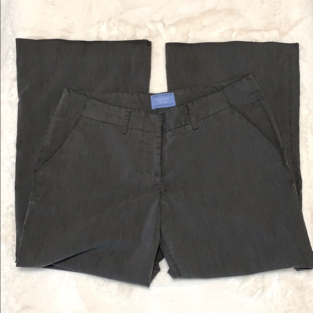 Simply Vera Vera Wang Gray Dress Pants Size 6